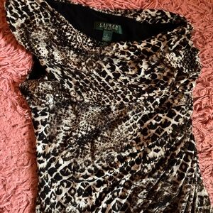 Lauren Leopard Print Dress